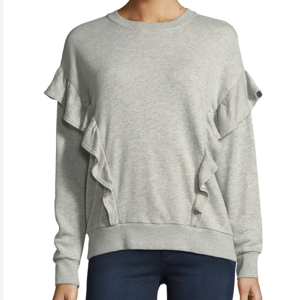 Joie Ruffle Sweatshirt